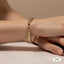 Twisted Rope Design Gold Cuff – Rs. 1,550