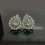 Elegant Teardrop American Diamond Stud Earrings