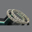 Luxury Sparkling Silver Bangles – Premium Quality Crystal Design