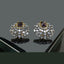 Vintage Earrings with Gold Embellishments