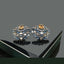 Vintage Earrings with Gold Embellishments