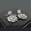 Elegant Rose-Shaped Fashion Earrings
