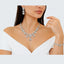 Diamond-Look Necklace Set – Rs. 4950