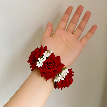 Red Floral Gajray – Rs. 650