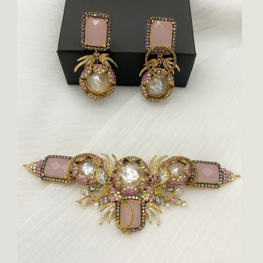 Multi-Style Rose Pink Set – Rs. 4950