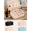 Compact Travel Jewelry Case with Handle – Multiple Colors