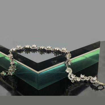 CZ Round Stone Bracelet – Rs. 1550