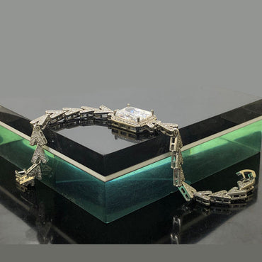 Crown CZ Center Bracelet – Rs. 1550