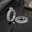 Elegant Crystal Floral Ring