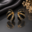 Leaf Fan Stud Earrings