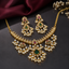 Royal Green & Pink Pearl Necklace Set
