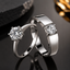 Elegant CZ Couple Rings