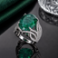 Emerald Green Statement Ring