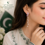 Butterfly Pearl Drop Earrings