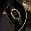Elegant Oval Dial Leather Strap Watch
