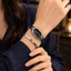 Elegant Oval Dial Leather Strap Watch