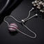 Crystal stripe ball adjustable bracelet with colorful stone detailing and delicate chain