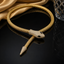 Golden Snake Chain Necklace