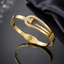 Luxury Gold Infinity Cuff Bracelet