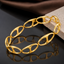 Gold Oval Link Bracelet