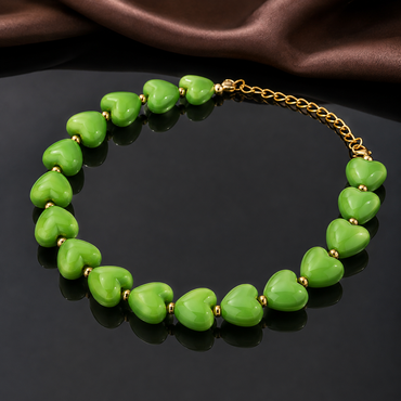 Heart Beads Necklace