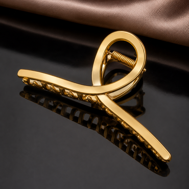 Gold Hair Claw Clip