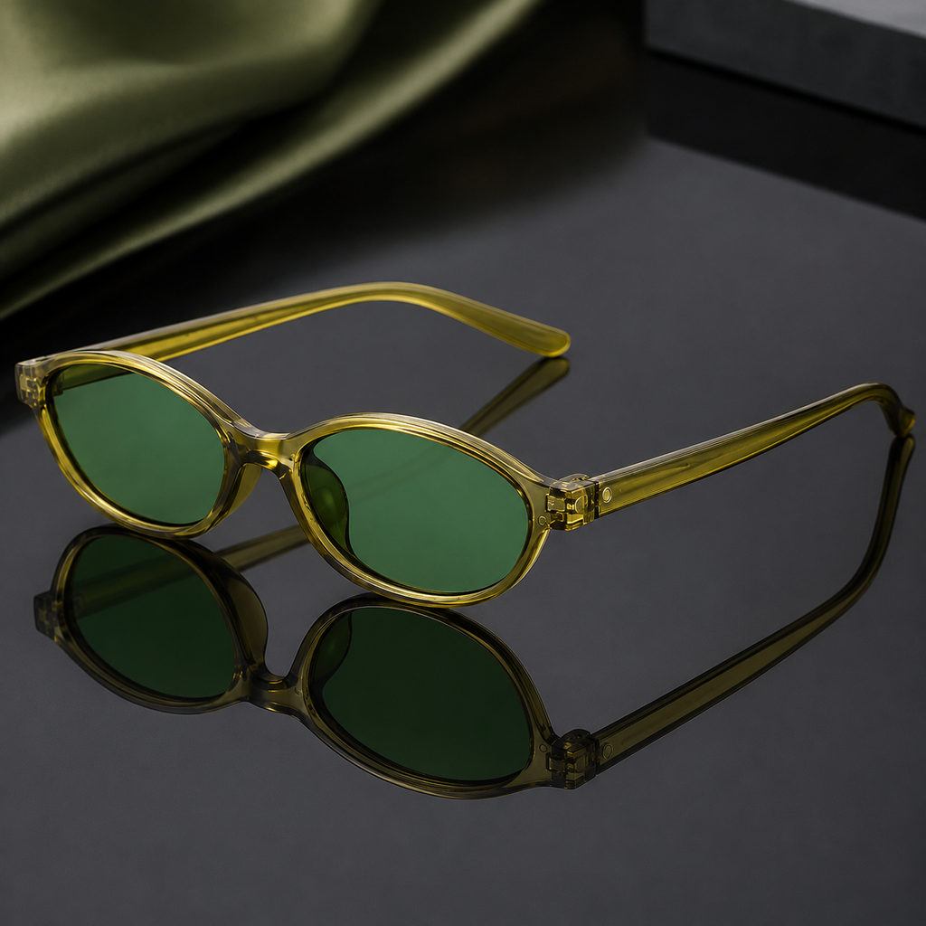 Retro Green Sunglasses