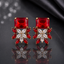 Aurora Crystal Floral Stud Earrings