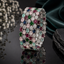 Luxury multicolor CZ stone wide bangle with green pink blue red and clear sparkling stones