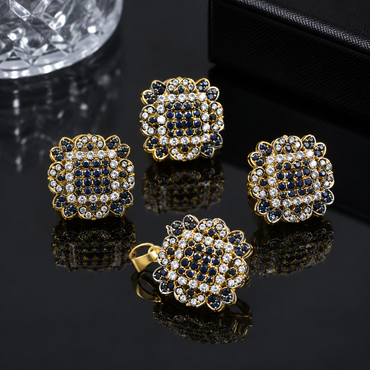 Royal Floral Jewelry Set
