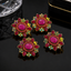 Traditional Ruby Floral Set