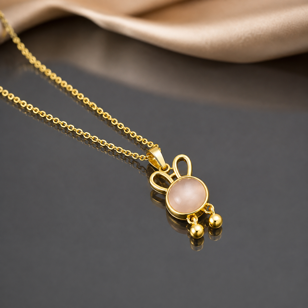 Bunny Pendant Necklace