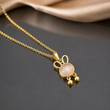 Bunny Pendant Necklace