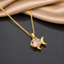 Crystal Fish Necklace