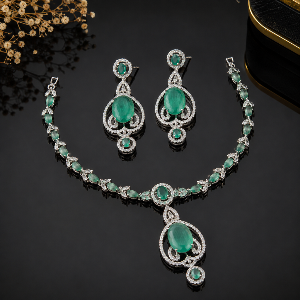 Crystal Necklace Set
