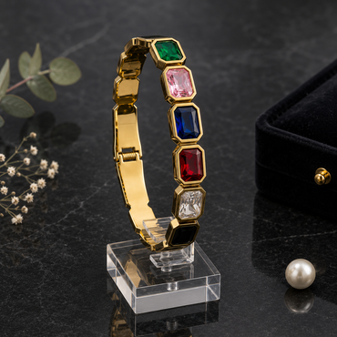 Multicolor Crystal Bracelet