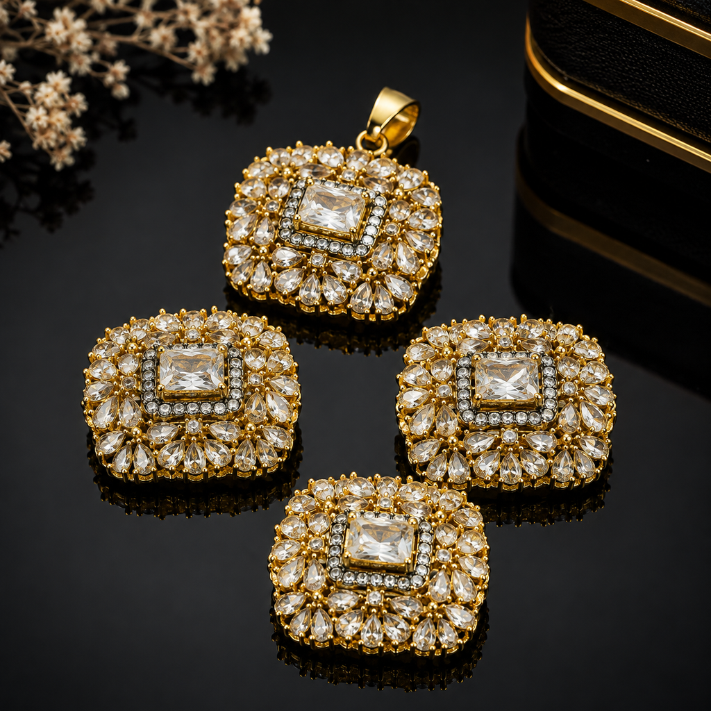 Square Crystal Set