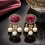 Ruby Pearl Earrings
