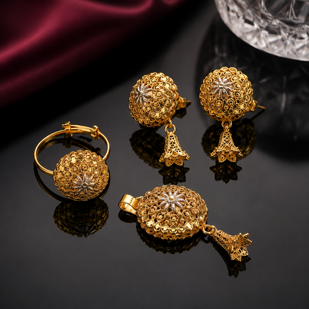 Filigree Jewelry Set