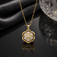 Floral Crystal Pendant
