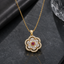 Floral Crystal Pendant