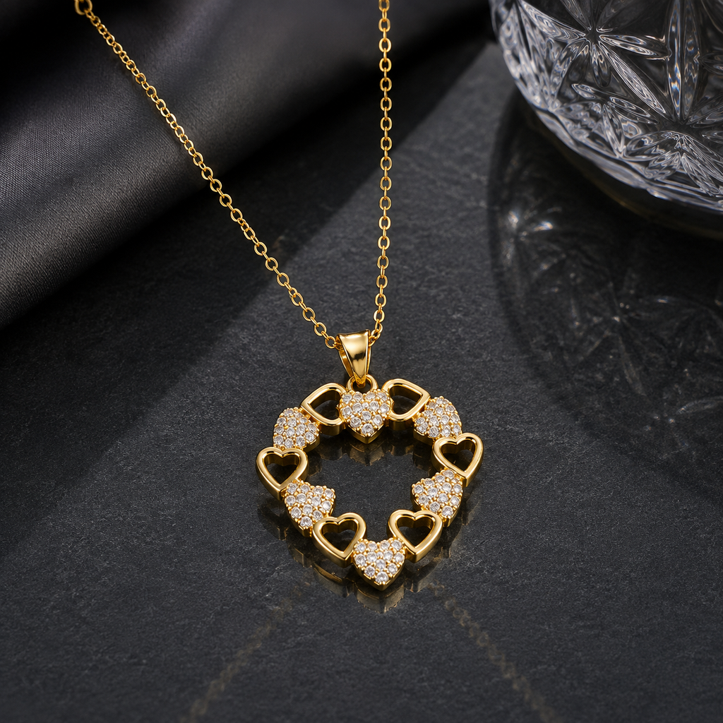 Heart Crystal Pendant