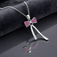 Bow Crystal Pendant