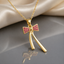 Bow Crystal Pendant