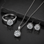 Luxury Solitaire Jewelry Set