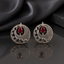Silver Filigree Stud Earrings
