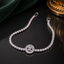 Silver Cubic Zircon Tennis Bracelet