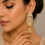 Kundan Sahare Jhumka Earrings