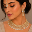 Emerald Cut Crystal Bridal Set