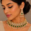 Emerald & Marquise Zircon Choker Set